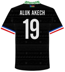 South Sudan Third Shirt 2017-18 ALUK AKECH #19