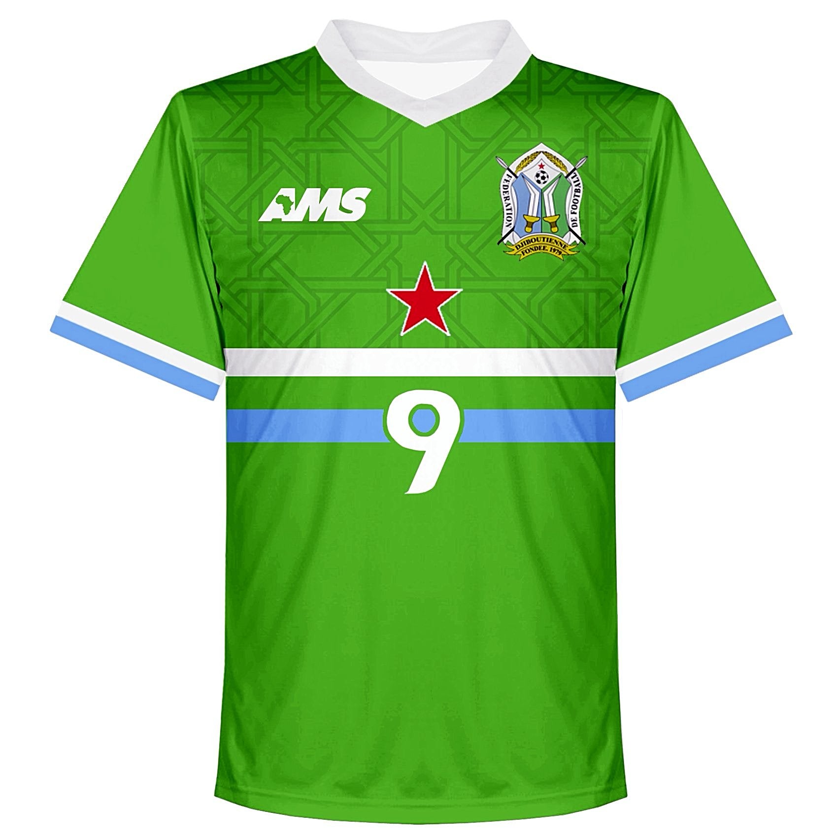 Djibouti Away Shirt #9