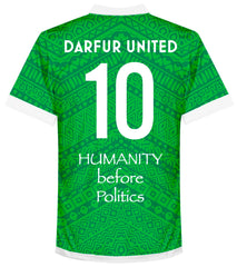 Darfur United Home Shirt #10